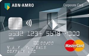 credit card activeren abn amro